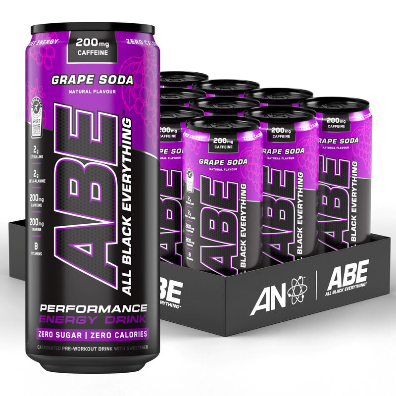 ABE Energy Drink American Grape - 12 x 330 ml