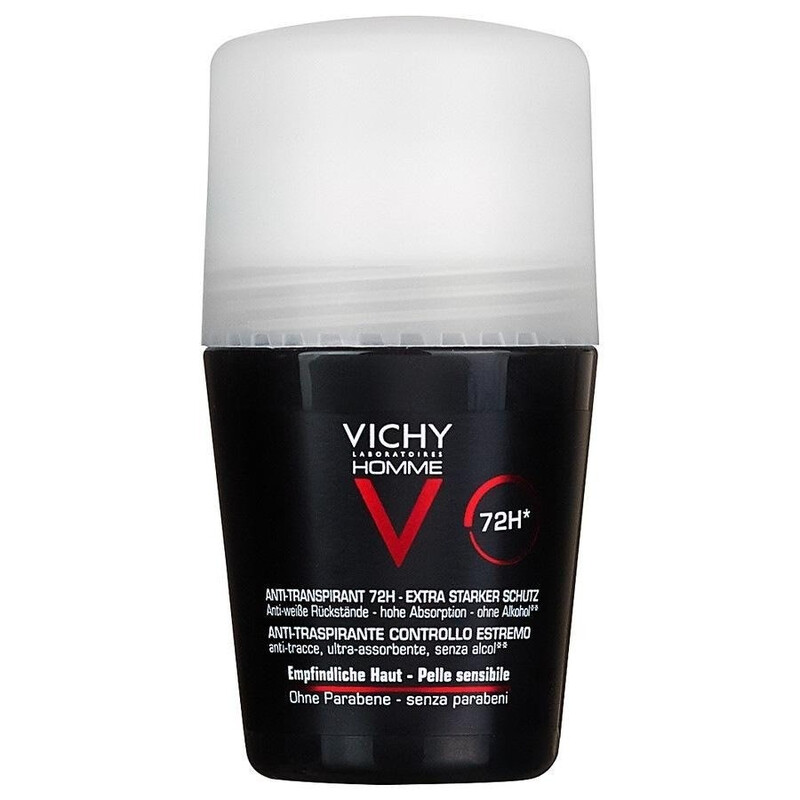 Vichy Homme 72H Extreme Control Anti-Perspirant Deodorant Roll-On - 50 ml 4