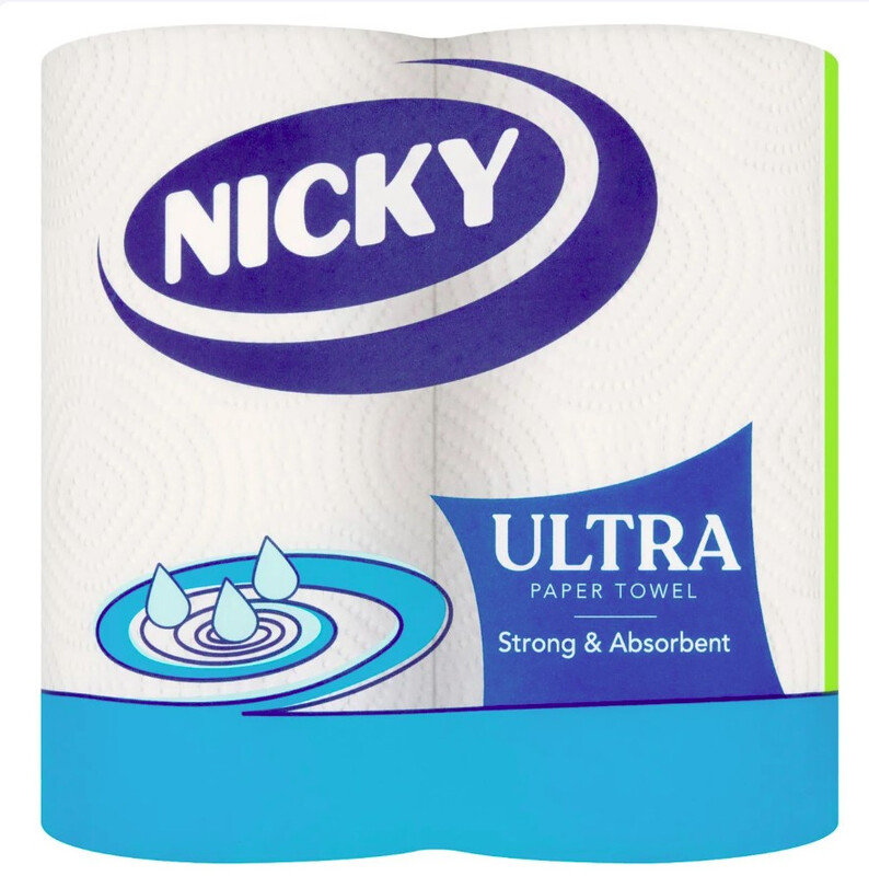 Ultra Kitchen Towel 3 Ply 2 Rolls