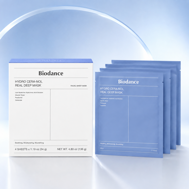Biodance Hydro Cera-Nol Real Deep Maske - 1 Box 34 g x 4 Stück