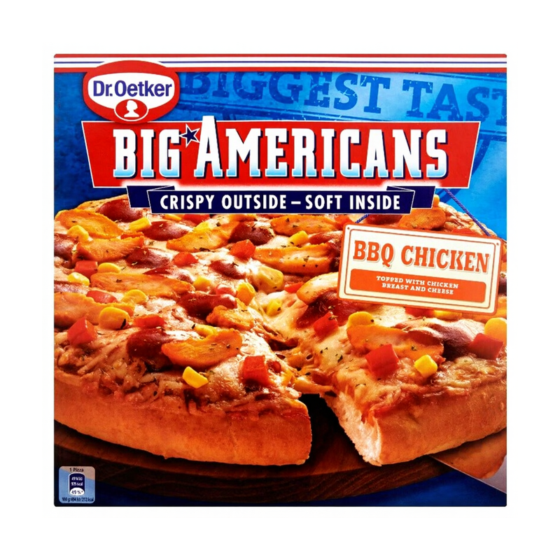 Dr. Oetker Big Americans Pizza BBQ Chicken - 460 g