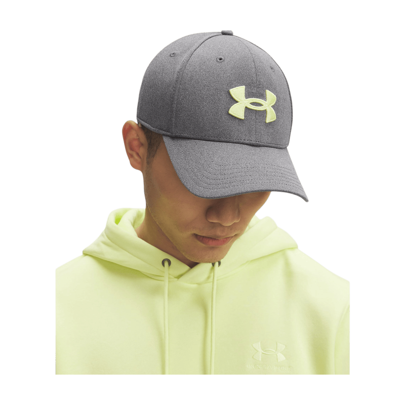 Under Armour Heren Pet Met Logo Grijs Sportstyle Collectie M/L 2