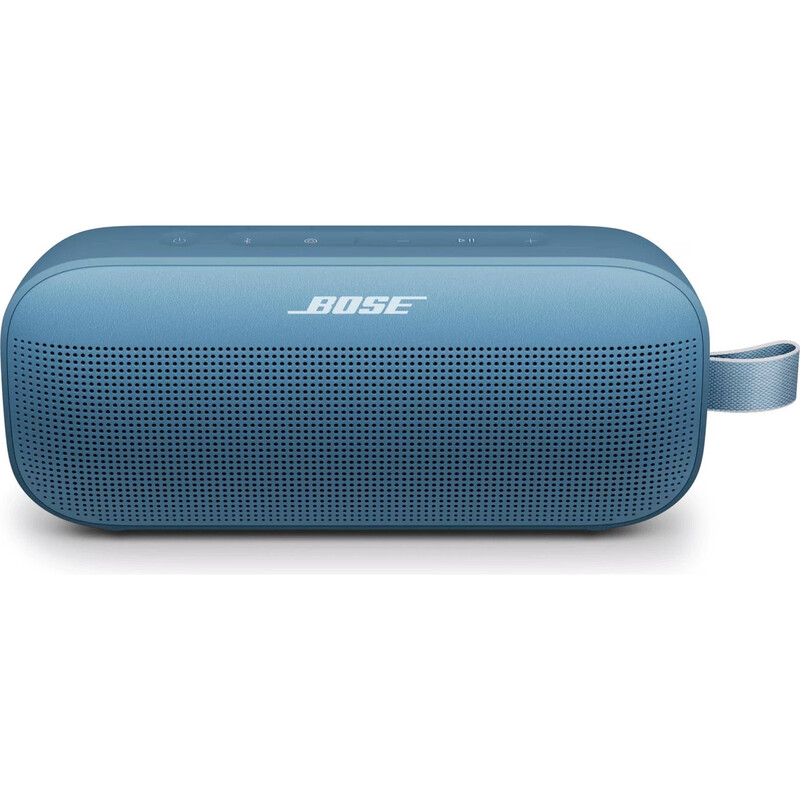 Bose SoundLink Flex tragbarer Bluetooth-Lautsprecher (2. Generation), tragbarer Outdoor-Lautsprecher mit naturgetreuem Klang, bis zu 12 Stunden Akkulaufzeit, staub- und wasserdicht, Blue Dusk