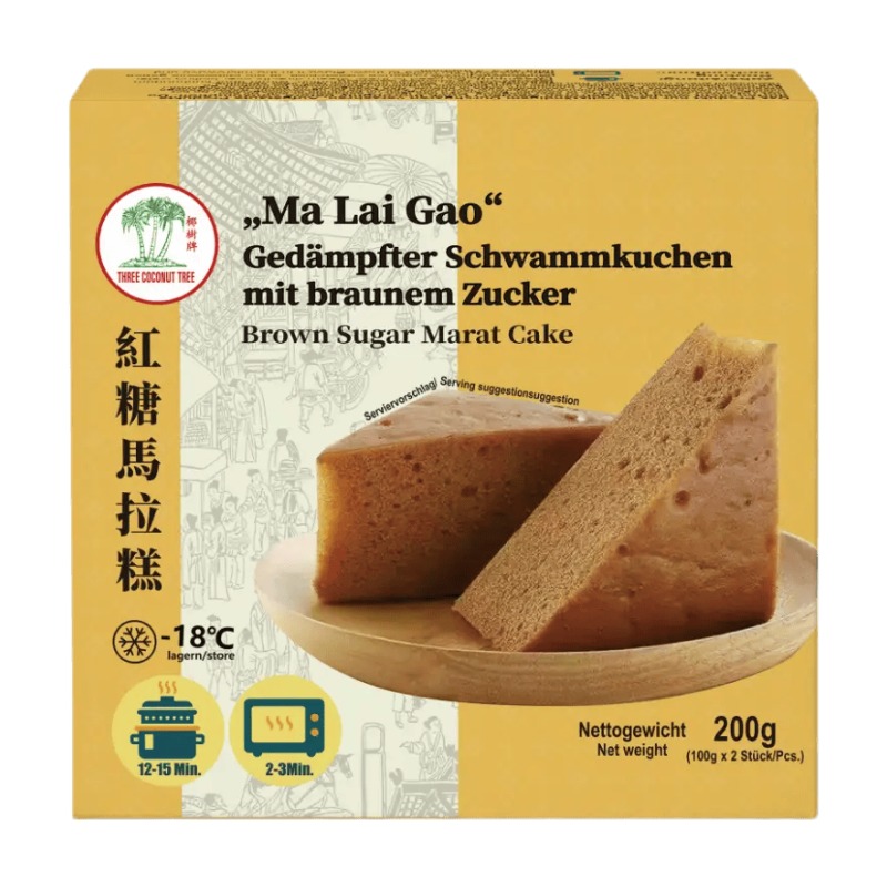 TCT Ma Lai Cake met bruine suiker, diepvries, 200 g