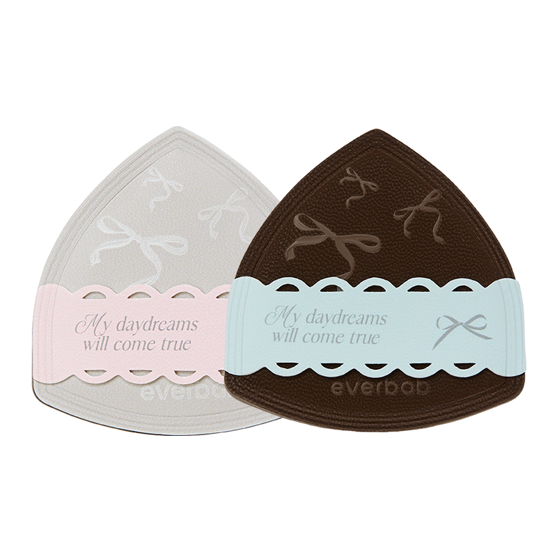 everbab Milchfilm Cushion Schwamm Weiche Gedanken 2er-Pack Schleifennode Serie