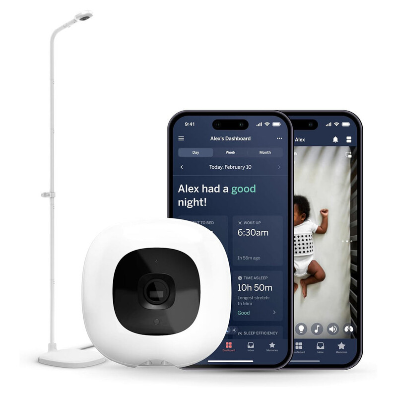 Nanit Pro camera babyfoon met app + Floor Stand