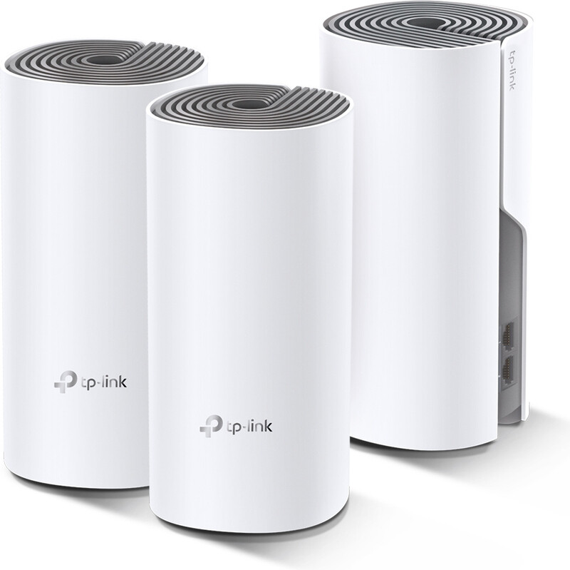 TP-Link Deco E4 (3-pack) Dual-band (2,4 GHz / 5 GHz) Wi-Fi 5 (802.11ac) Wit, Grijs 2 Intern