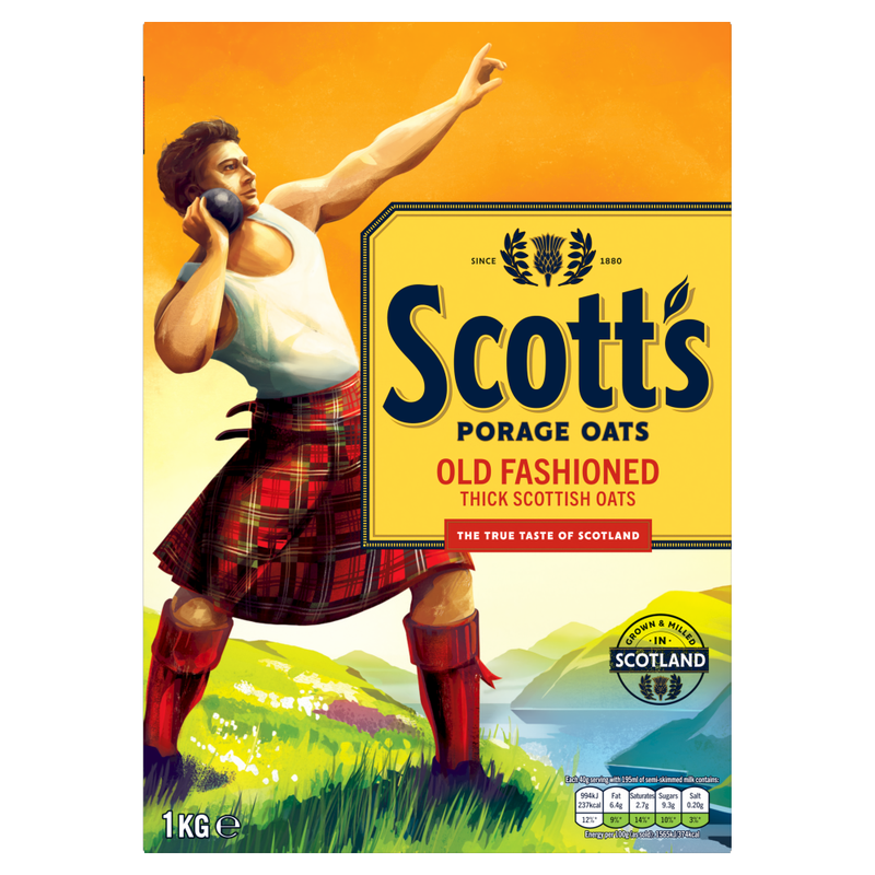Scott's Porage Oats Old Fashioned Porridge Oats 1Kg