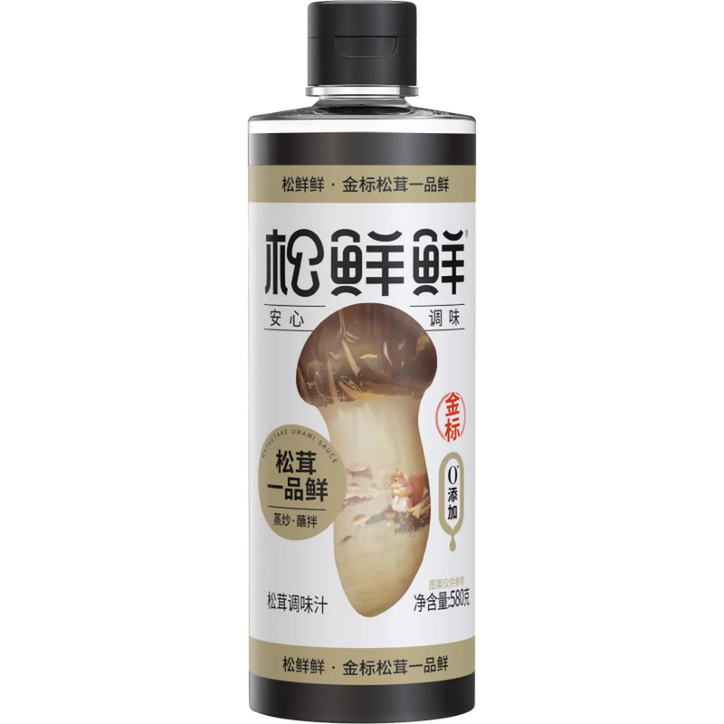 Gold Label Premium Matsutake Mushroom Soy Sauce 580g