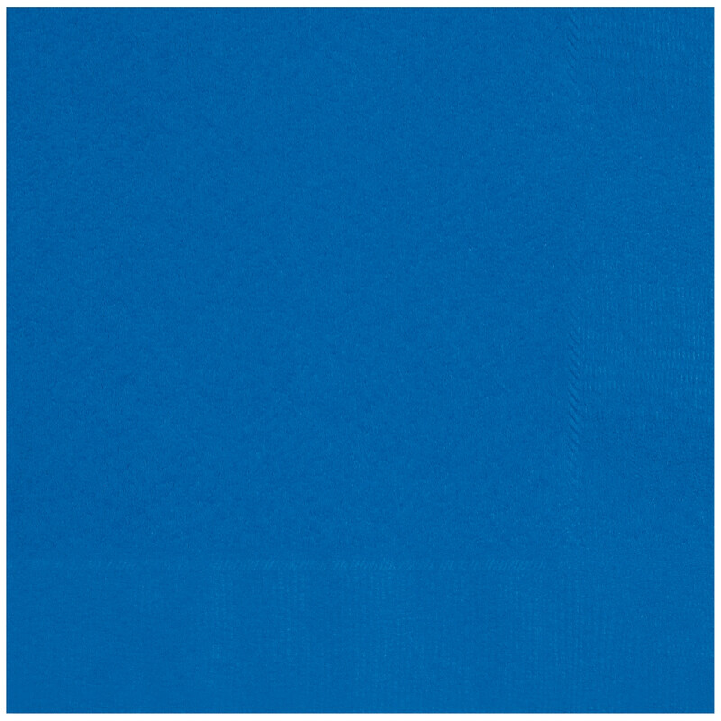 Unique Lunch Napkins, Royal Blue, 20 pack