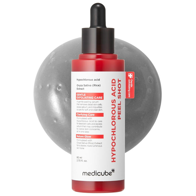 Shot de peeling à l'acide hypochloreux 80 ml