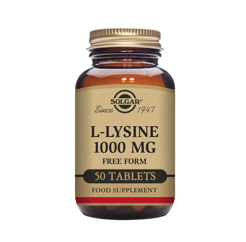 Solgar L-Lysine Immune & Collagen Support 1000 mg - 50 Tablets