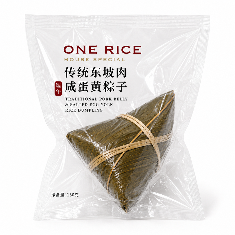 One Rice Traditional Pork Belly Zongzi 130g