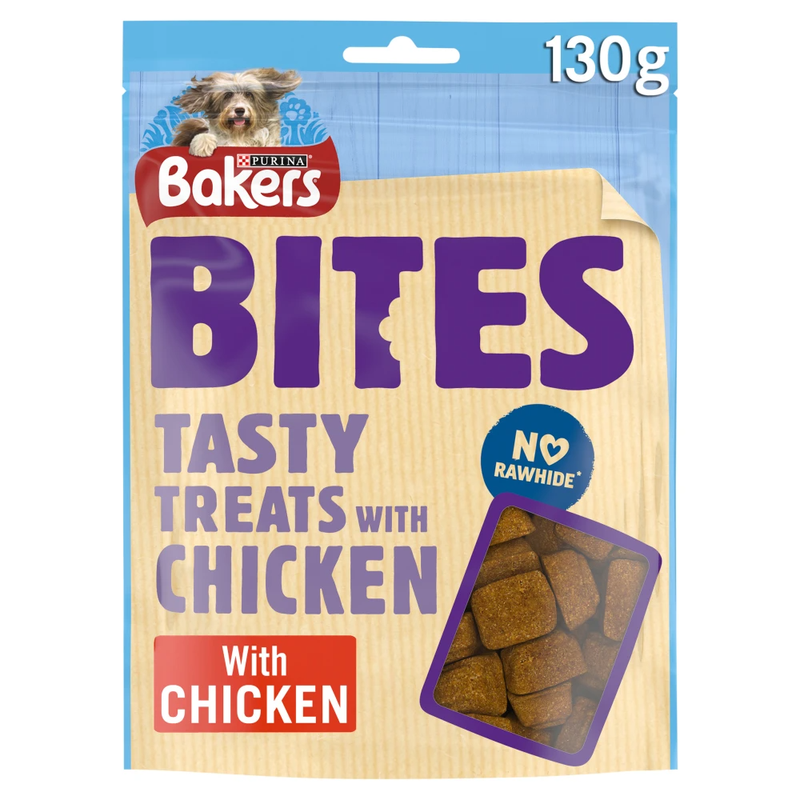 Bites Tasty Treats with Chicken 130g
