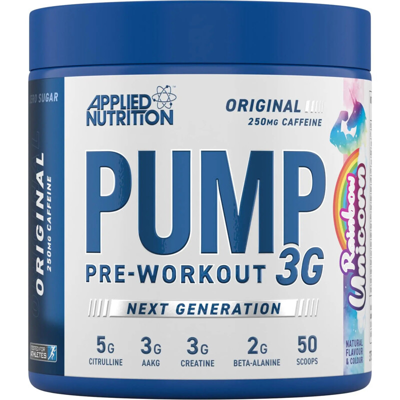 Pump 3G Pre Workout Rainbow Unicorn - 375 g