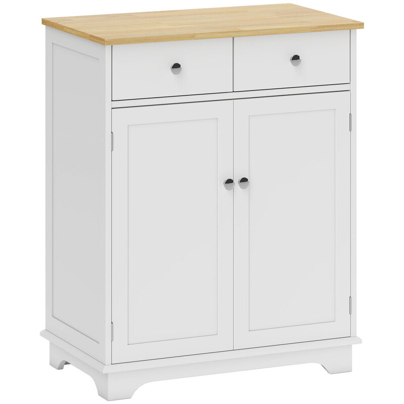 Sideboard Traditional White/Natural