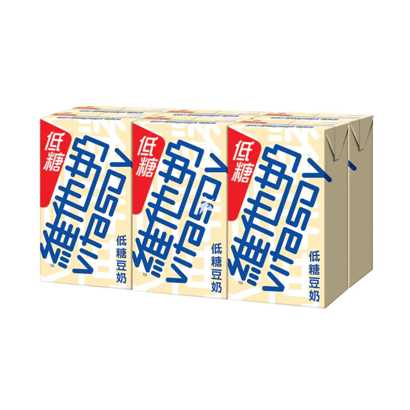 Vitasoy Lait de soja Vitasoy avec moins de sucre 6x250ml