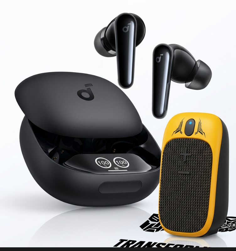soundcore Liberty 4 Pro +Transformers TF-Y07 Ultra Mini