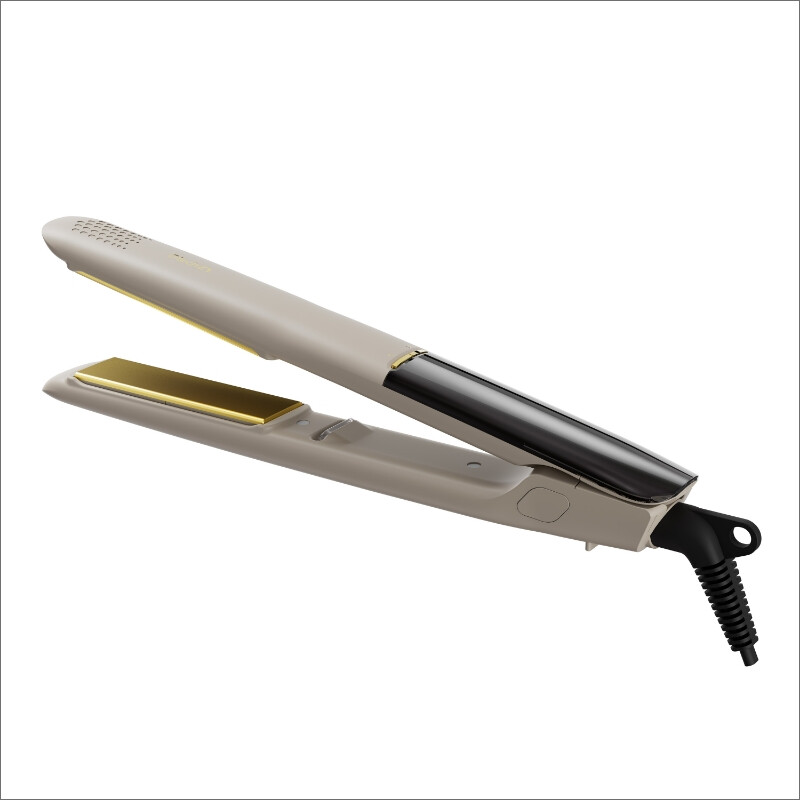 StyleOnic Turbo ION Compact Straighteners – 10 Temp Settings, Tourmaline Ceramic Plat