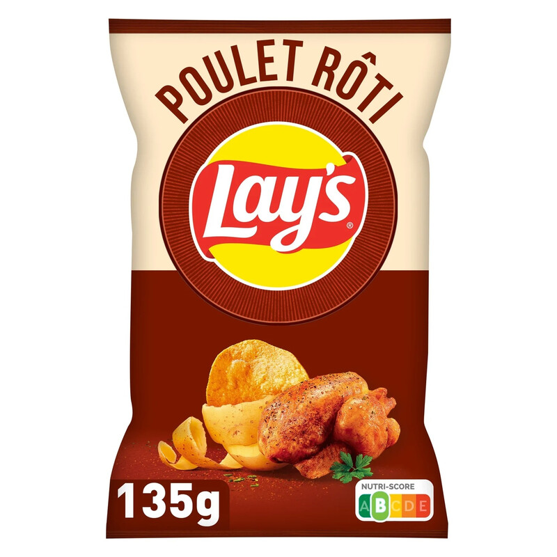 Chips Saveur Poulet Rôti Lay' Le Sachet De