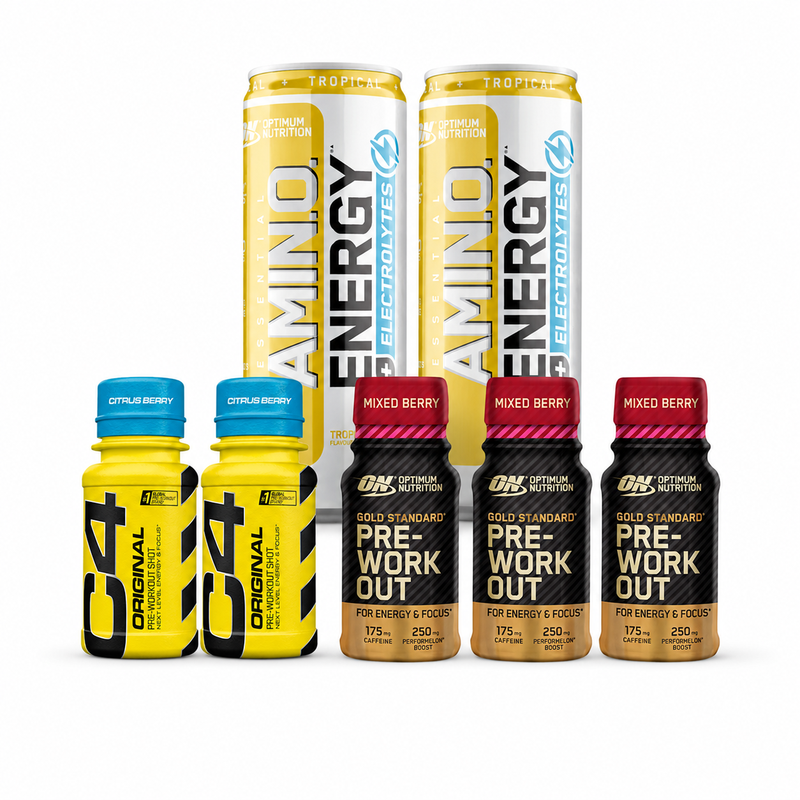 Pre-workout - 2 Drankjes + 5 Shots