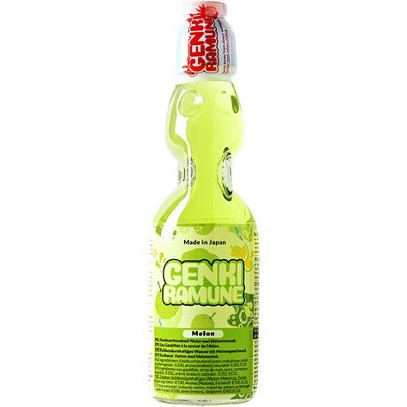 GENKI RAMUNE Melonengetränk 200ml