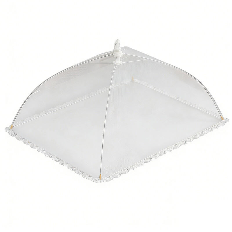 Full Transparent White Gauze Summer Food Cover