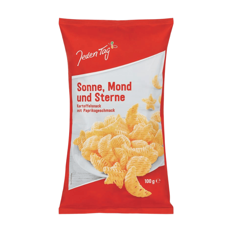 Jeden Tag Sonne Mond & Sterne Snack 100 g
