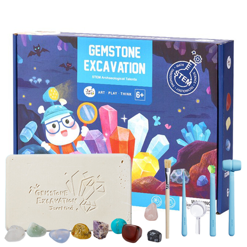 Fossils Excavation - Geological Gemstone