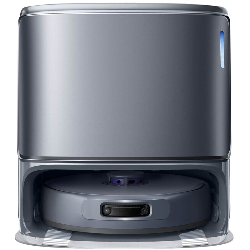 Narwal Freo Z10 Ultra Saug- und Wischroboter, zwei RGB-Kameras und Chips, KI-Hindernisvermeidung, 8 N Tiefenreinigung von der Ecke bis zur Kante, Trocken-Nass-Trennung, 18000 Pa, Heißwasserwäsche und Selbstentleerung, Grau