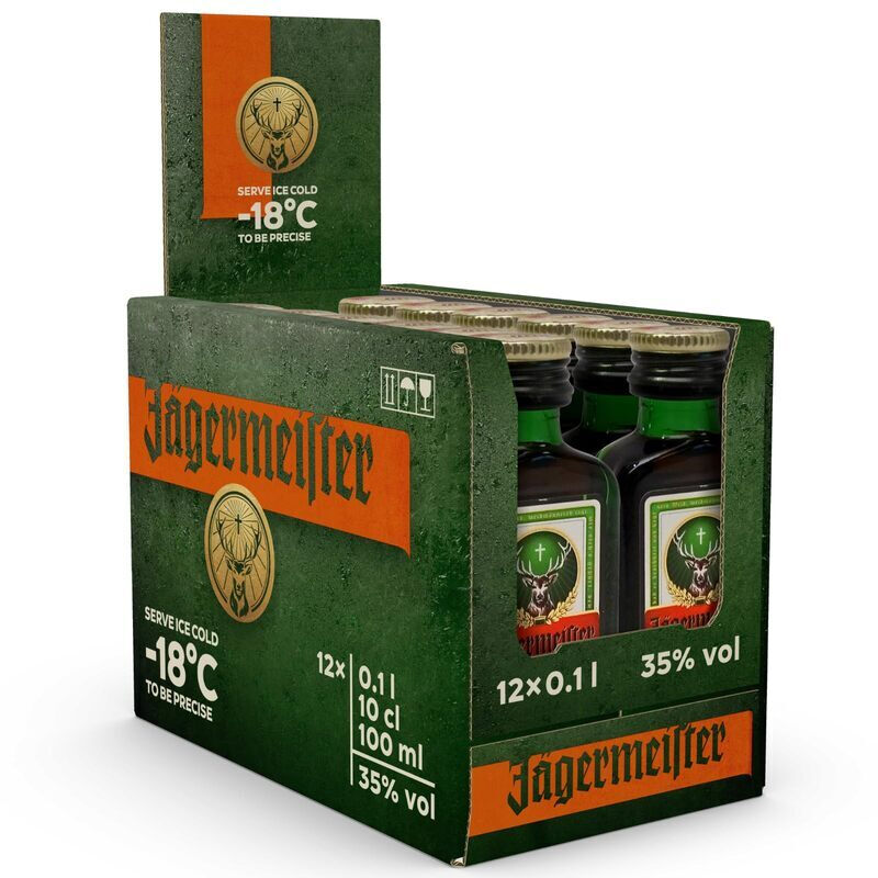 Jägermeister Kräuterlikör 24 × 0,04 L