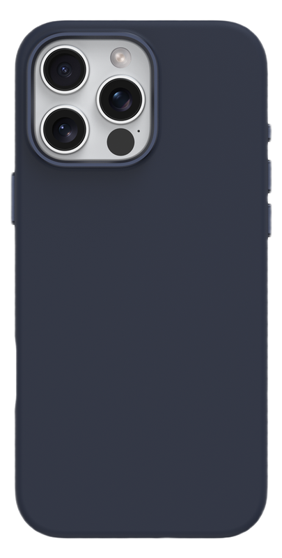 Nature Series Magnetic Silicone Phone Case - iPhone16 - Blue