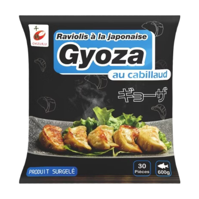 CHIZURU Gyoza/ Raviolis au cabillaud premium 20g
