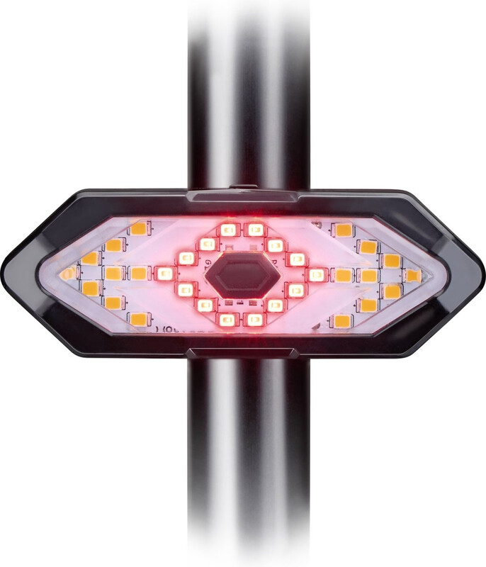 Dunlop Oplaadbare Fietslamp - Achterlicht Met Richtingaanwijzer