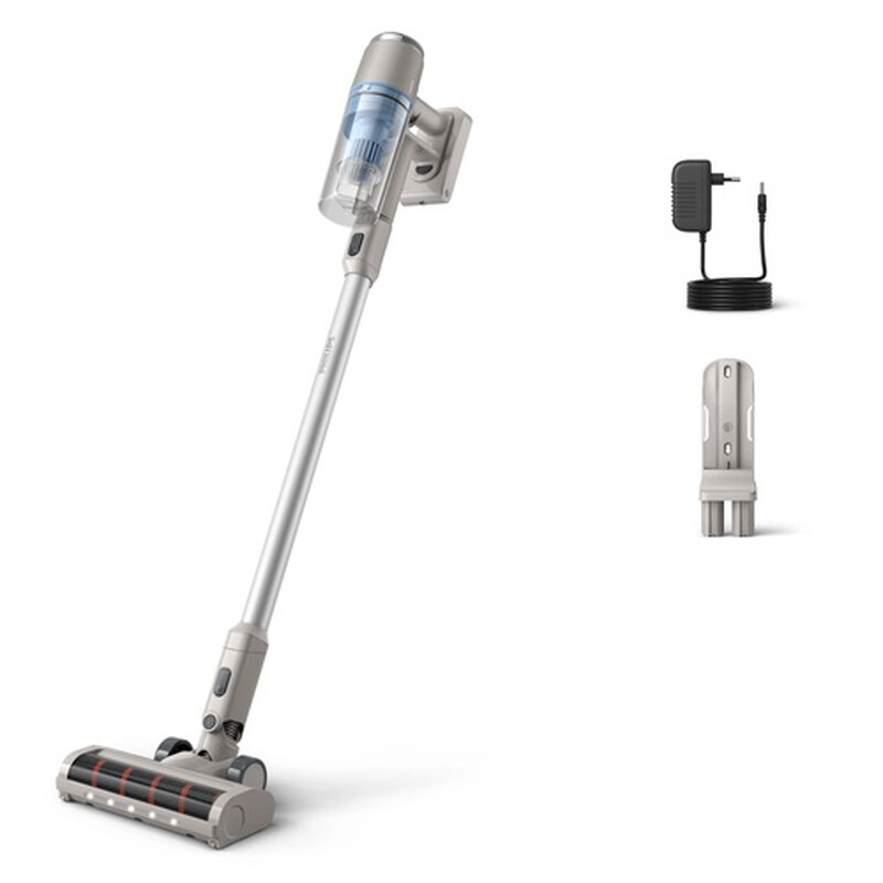 Philips 2000 Serie XC2011/01 Stielstaubsauger/Elektrobürste Akku Trockensauger Zyklon Beutellos Blau
