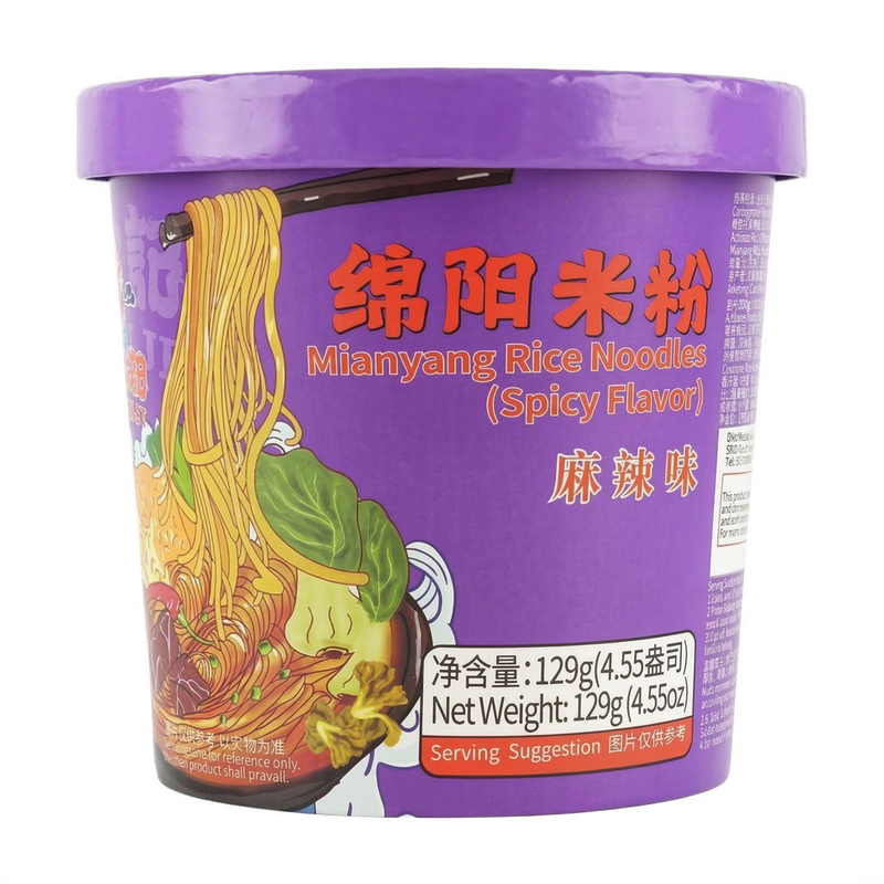 Ma Liu Ji Maliuji Mianyang Rice Noodles (Mala Flavor) 129G