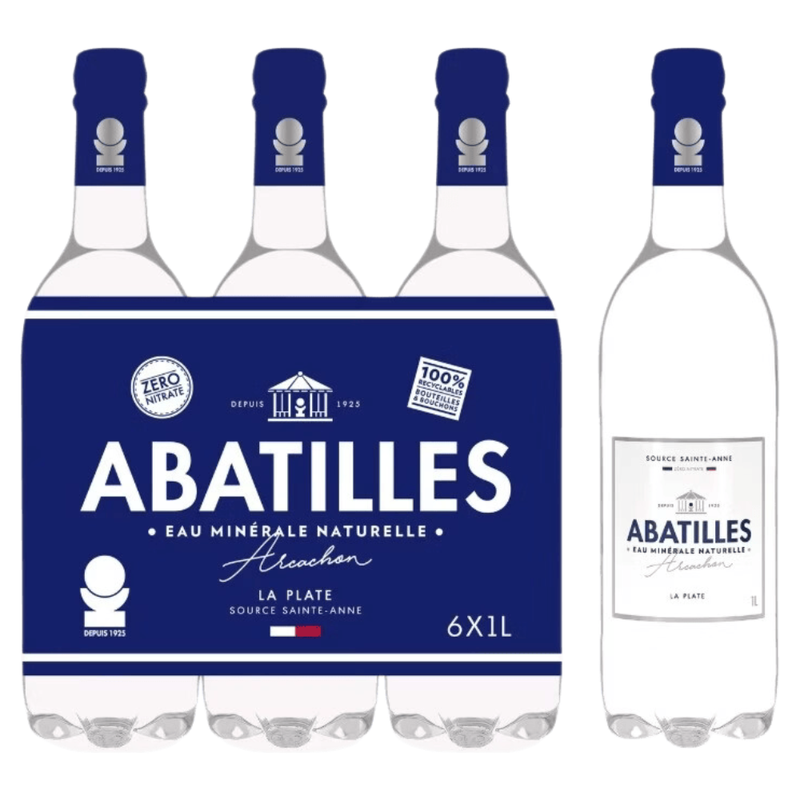 ABATILLES Eau plate minérale Pack 6x1L