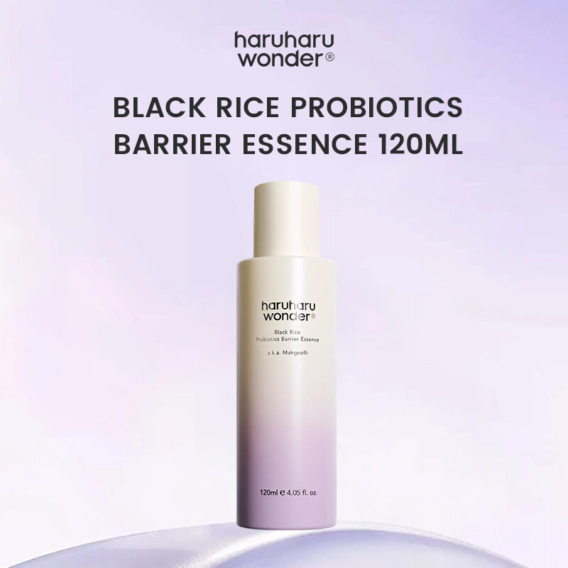 Haruharu Wonder Essence Barrière Probiotiques Riz Noir 4,05 fl. oz.