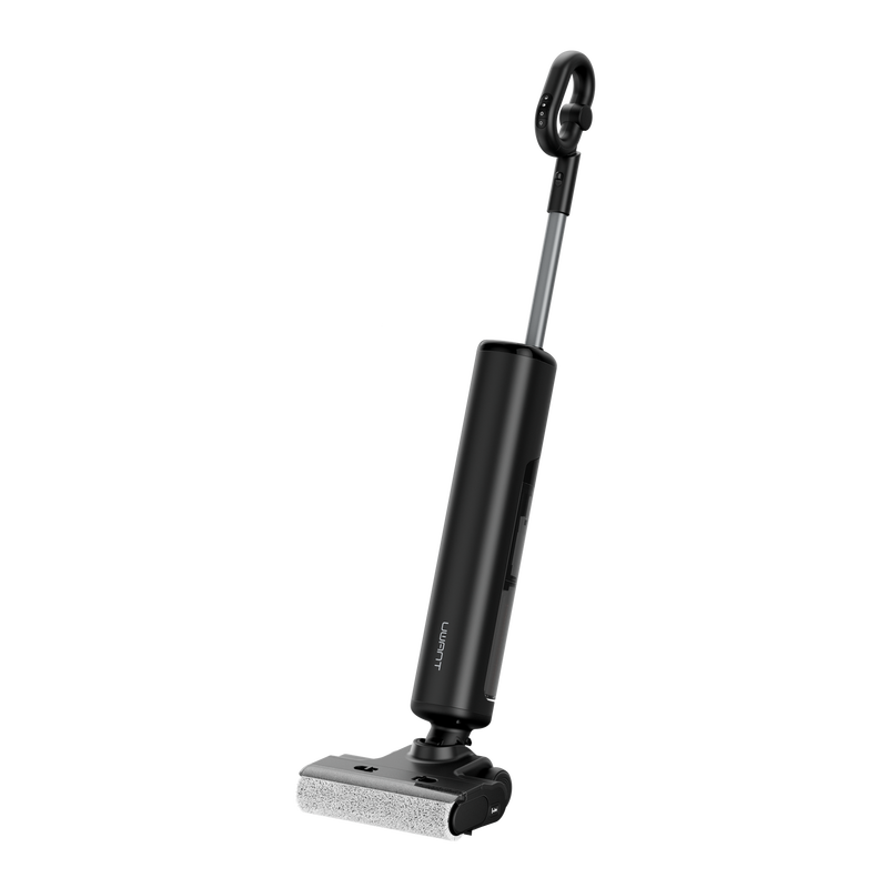 UWANT D600 draadloze nat- en droogzuiger met PushDock zelfreinigende basis, 23.000 Pa zuigkracht, RGB 4D-borstelsterilisatie, 100°C warm water en warme lucht drogen, IPX6 waterdichte roller, rand-tot-rand vloerreiniging
