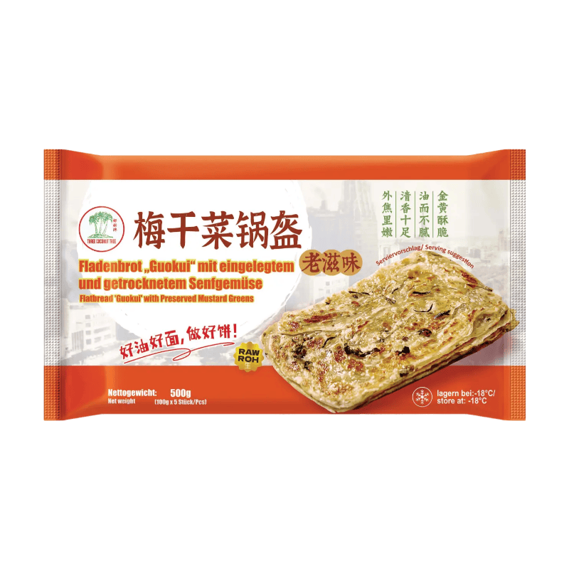 TCT Guokui platbrood met ingelegde en gedroogde mosterdkool 500 g