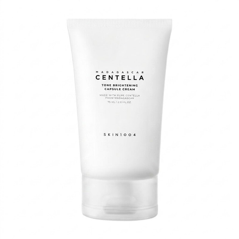 SKIN1004 Tone Balancing Capsule Cream, Koreaanse gezichtscrème met Madewhite, Niacinamide & Tranexaminezuur, Hydraterende gezichtscrème met Madagaskar Centella, Koreaanse huidverzorging, 2,54 fl. oz, 75 ml