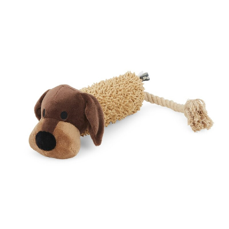 Buddies Shaggy Dog Plush Dog Toy