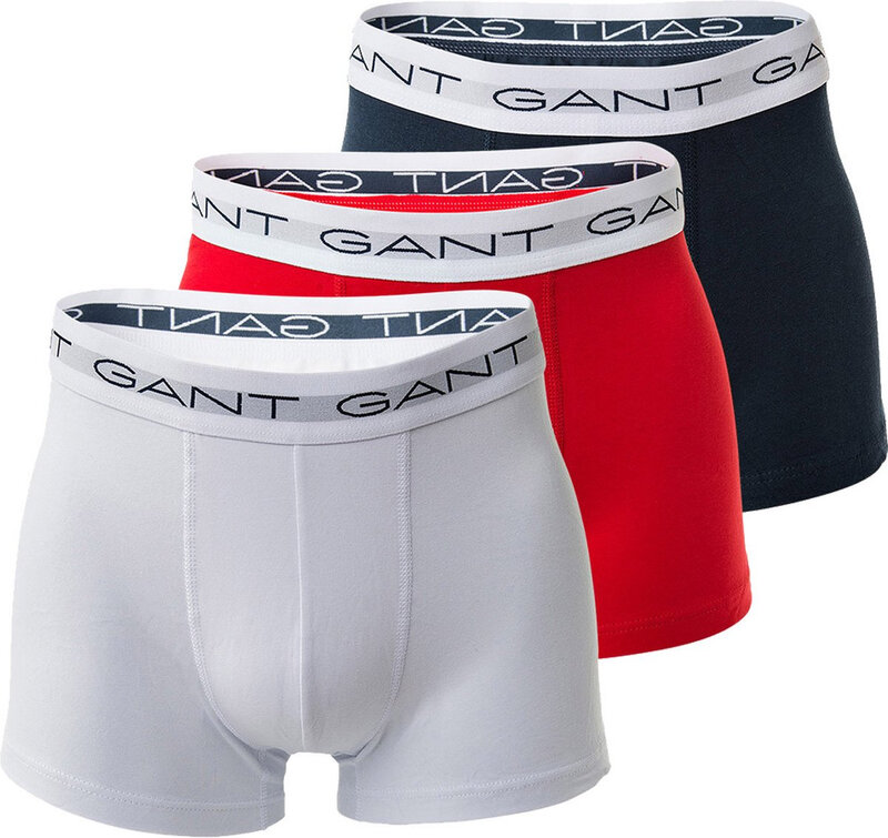 GANT Heren Underwear TRUNK 3P GANT MULTI S