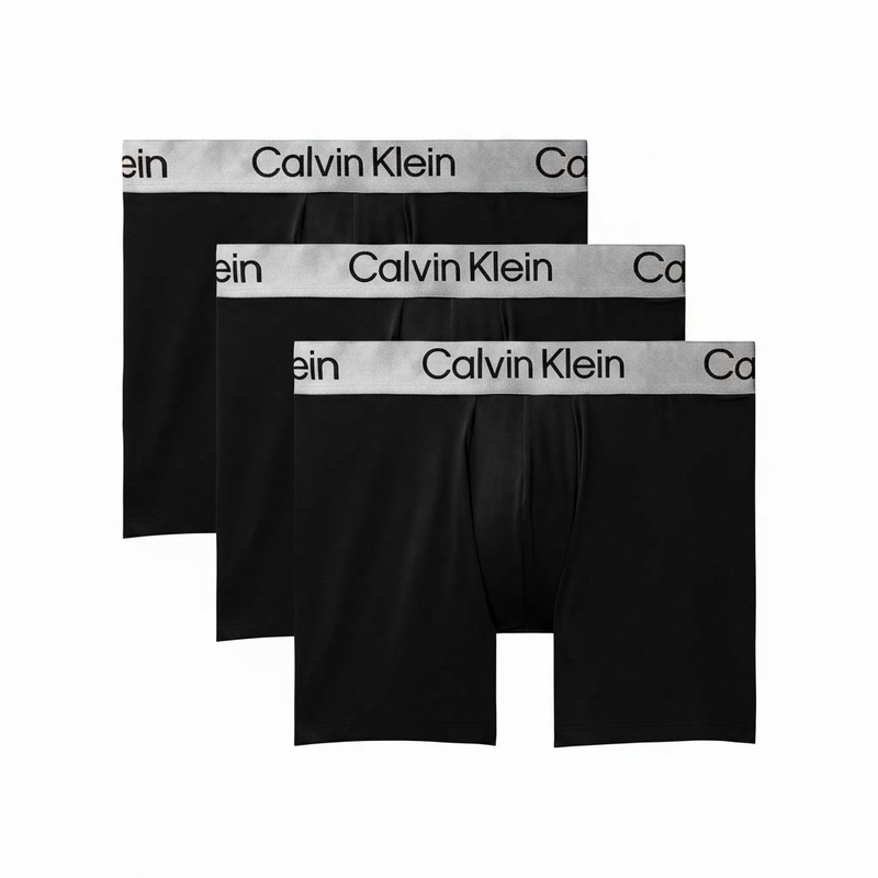 Calvin Klein boxershorts 3-pack UB1 zwart micro stretch heren S