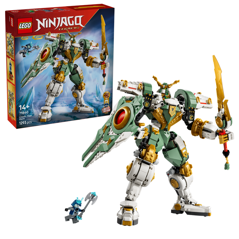 LEGO NINJAGO 71860 Lloyd's Titan Mech 15. Jubiläum