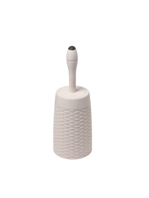 Addis Rattan Toilet brush - Charcoal