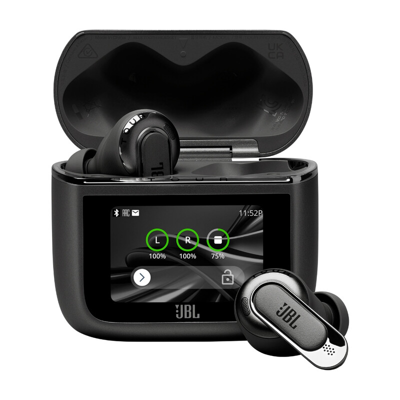 Tour Pro 3 True Wireless Noise Cancelling Earbuds – Black