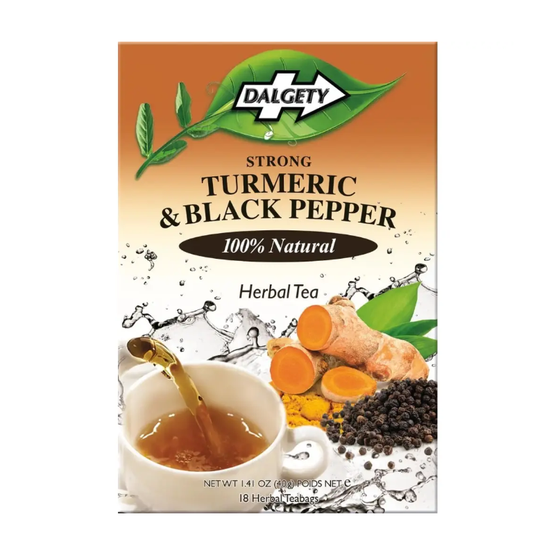 Dalgety Turmeric & Black Pepper Tea 40g