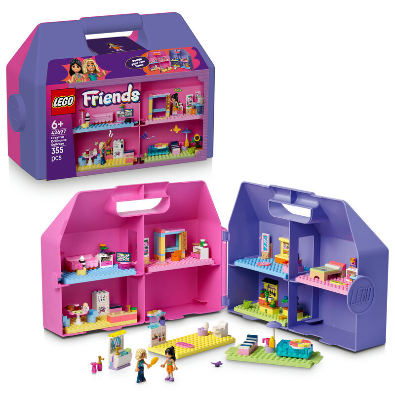 LEGO Friends 42697 La maison de poupée dans la valise créative