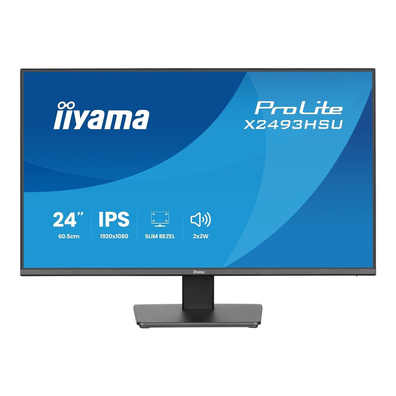 iiyama ProLite X2493HSU-B1 - Moniteur 24" Full HD - Dalle IPS - 120 Hz - Hub USB -